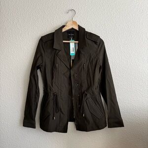 Dark Olive Utility Jacket